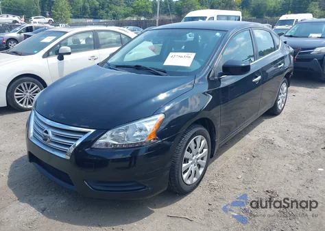 2013 Nissan Sentra S z USA, uszkodzony, nr VIN 3N1AB7AP0DL788065